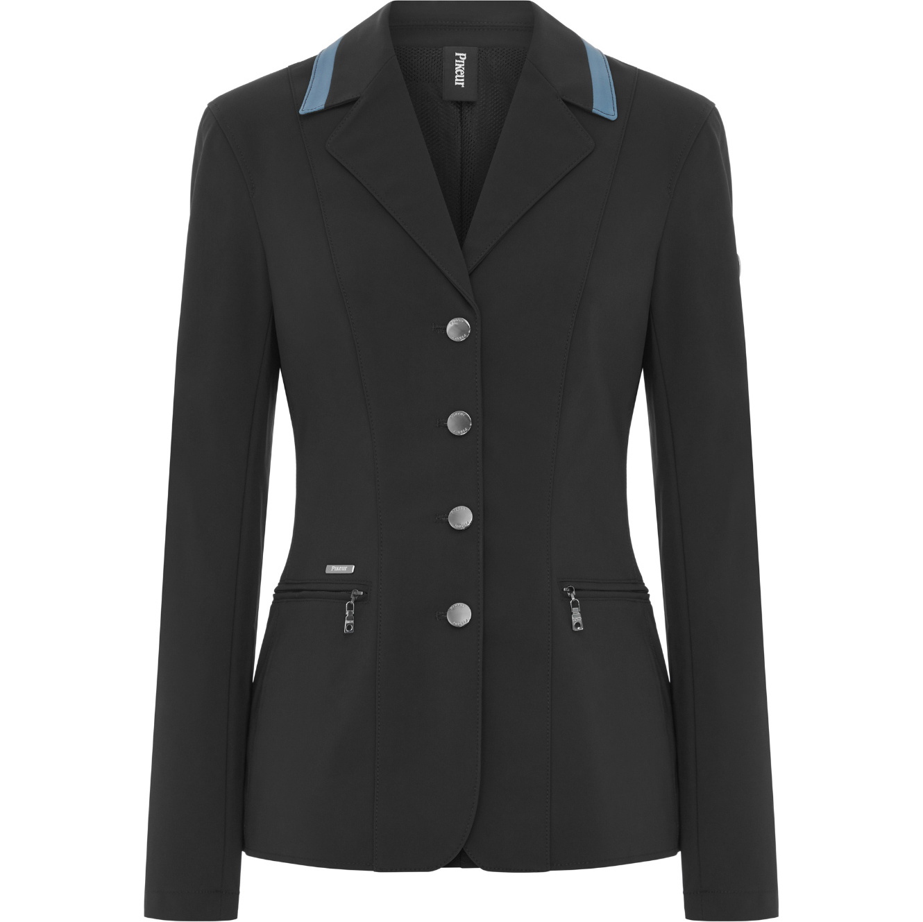 Pikeur Klea Vario Competition Show Jacket - Smoked Blue Collar